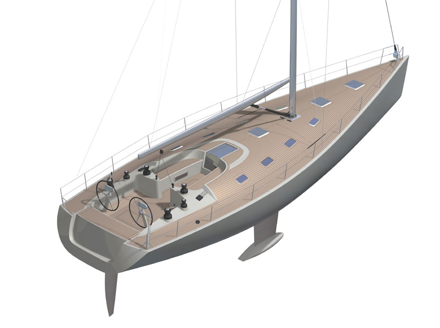 Marchi 168 - 16,8m sail boat