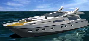 Marchi 72 wide body motoryacht